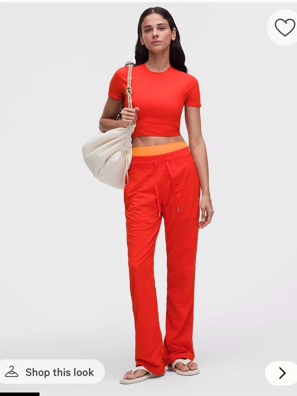 Lulu dance studio mid rise joggers